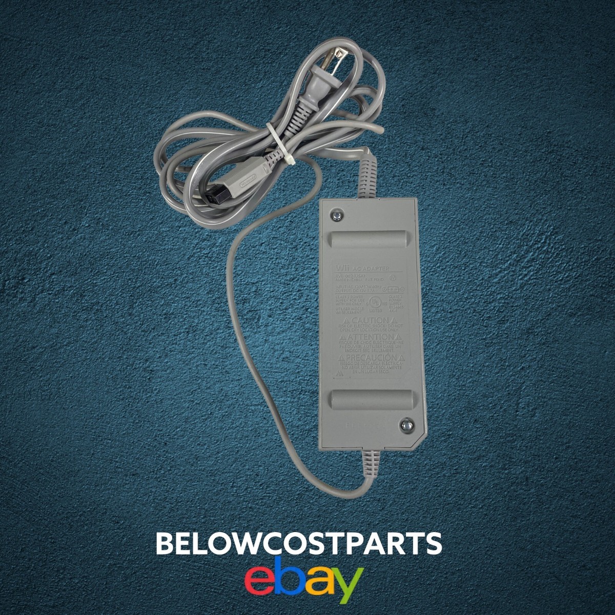 Nintendo RVL-002 Wii Power Supply 120V 52W 60Hz AC Adapter