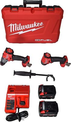 Milwaukee 3697-22 18V Brushless Cordless 2-Tool Hammer Drill & Impact Driver Kit
