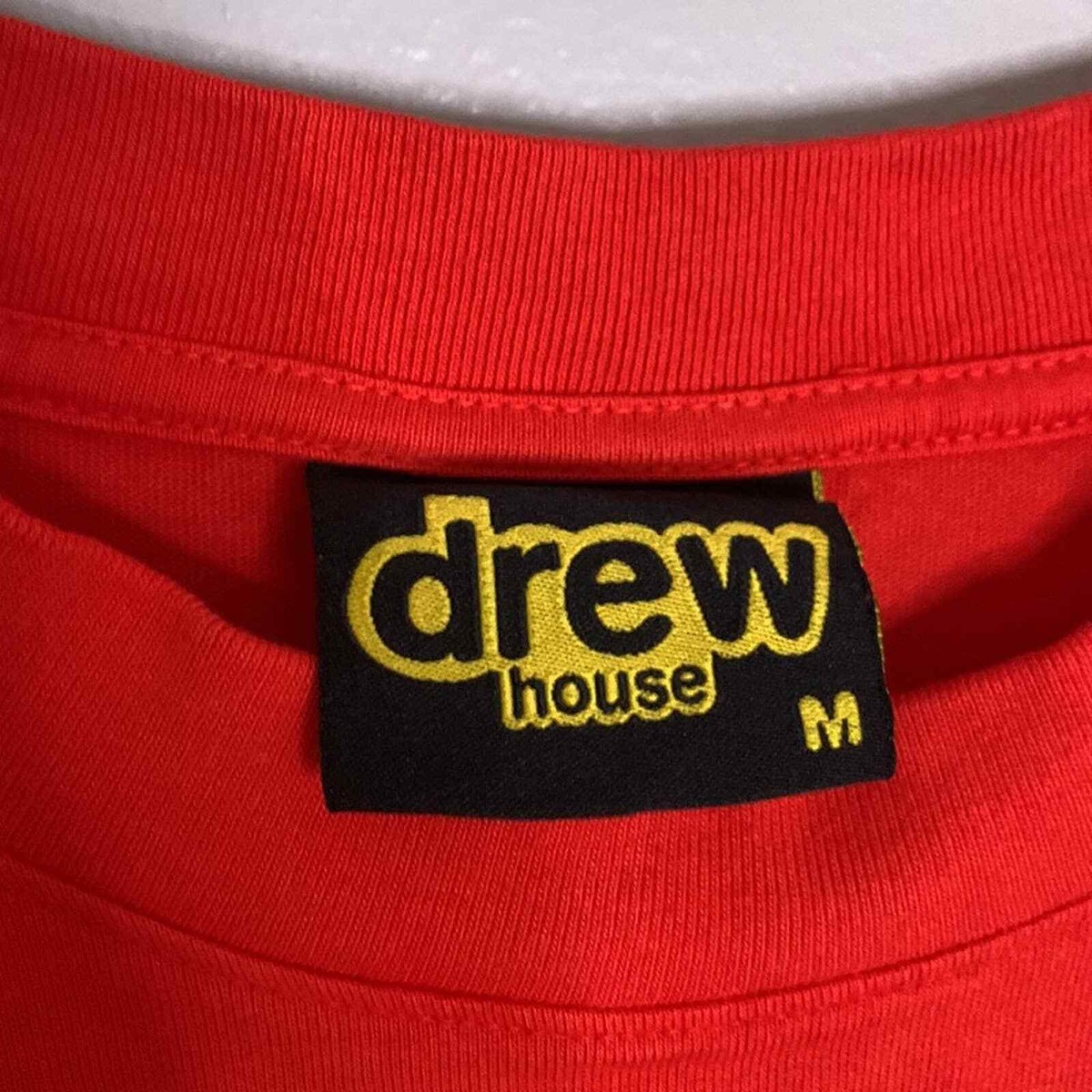 Drew house mascot short sleeve T-shirt Bieber red Size medium | eBay