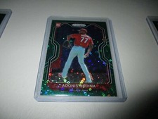 Adonis Medina 2021 Panini Prizm Green Donut Circles RC 