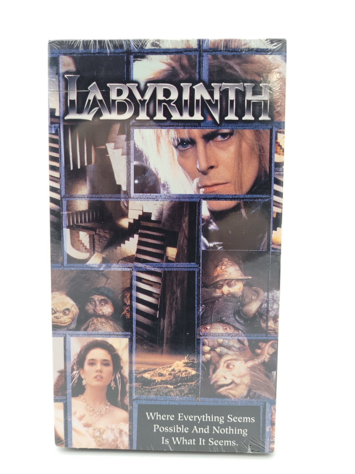 Labyrinth VHS Tape 1999 NEW Factory Sealed Rare David Bowie Jim Henson+