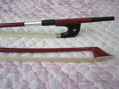 3/4 upright Double Bass Bow Full size Brazil wood German Style