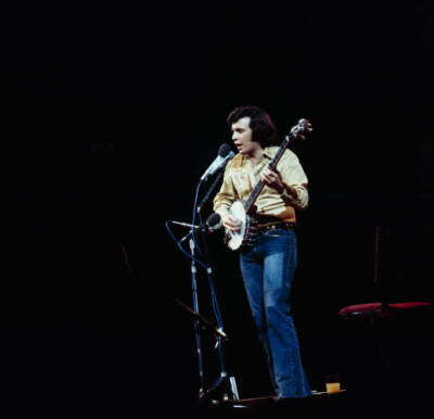 Don Mclean Performs On Stage In The 1970S Old Musc Photo