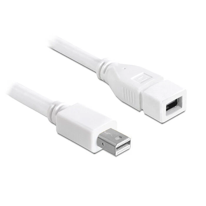 Mini Displayport DP Male to Mini Displayport feMale 6ft Extender Extension Cable - Image 2 of 4