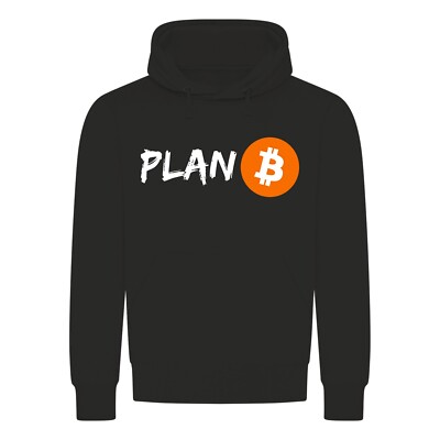 Bitcoin Plan B Kapuzenpullover - Krypto Währung Crypto Millionär Börse7