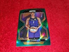 2022 PRIZM WNBA #70 LIZ CAMBAGE SPARKS GREEN SP