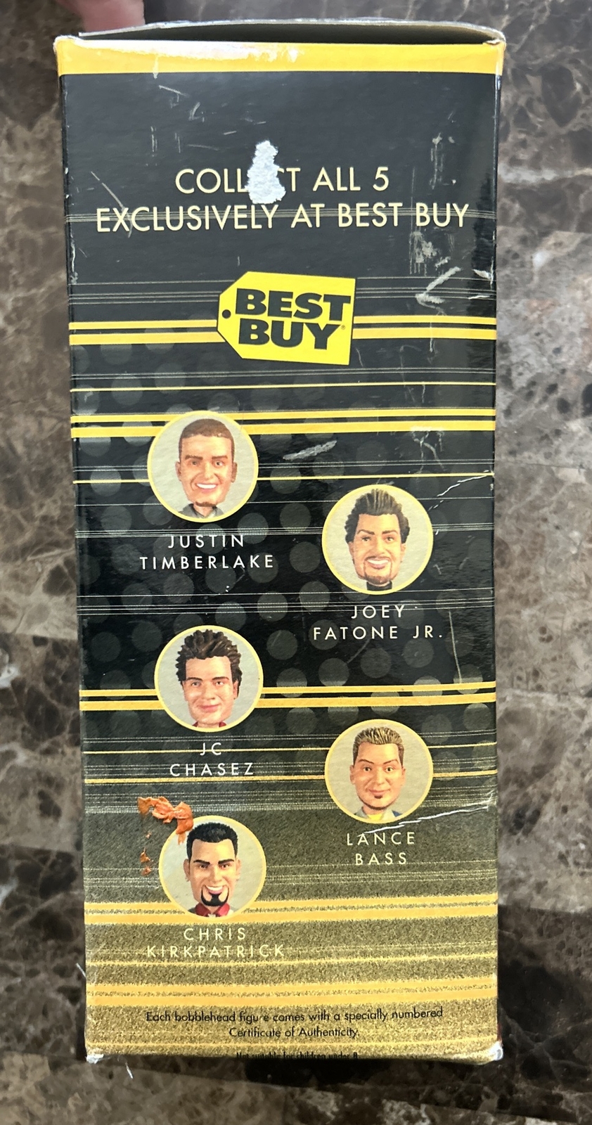 2001 Collectible NSYNC LANCE BASS Bobblehead Doll Best Buy Exclusive eBay