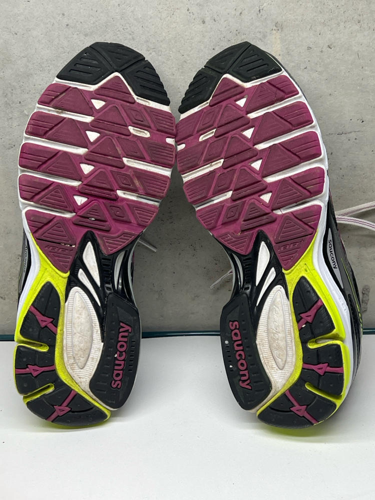 Saucony Womens Guide 6 Black Purple Comfort Athletic Running Shoes Size US 8.5 thumbnail 12