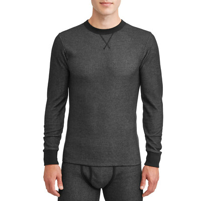 Hanes Big Men's Thermal Raschel Crew 