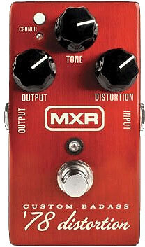 MXR M78 Custom Bass Distortion Effekt / ohne OVP