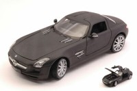 Mercedes Sls Amg (C197) Matt Black 1:24 Modell 24025MBK Welly
