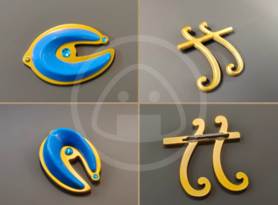 Miki Sayaka Cosplay Head Ornament Hair Clip Waist Ornament