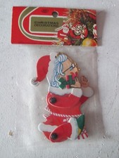 NIP 1974 Moveable Mrs. Santa Claus Christmas Ornament AIM from Franks Nursery