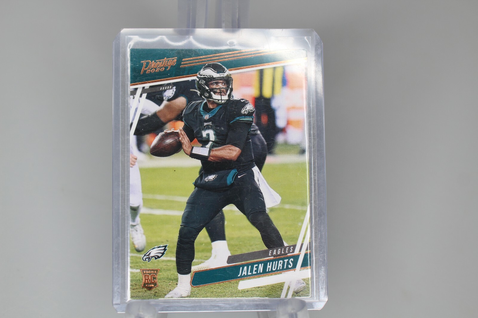 Jalen Hurts 2020 Chronicles Prestige Bronze RC Card #310 Philadelphia Eagles