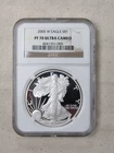 2005-W SILVER AMERICAN EAGLE PROOF NGC PF70 ULTRA CAMEO