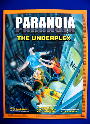 The Underplex - Paranoia RPG - Mongoose MGP 6641 - EXC