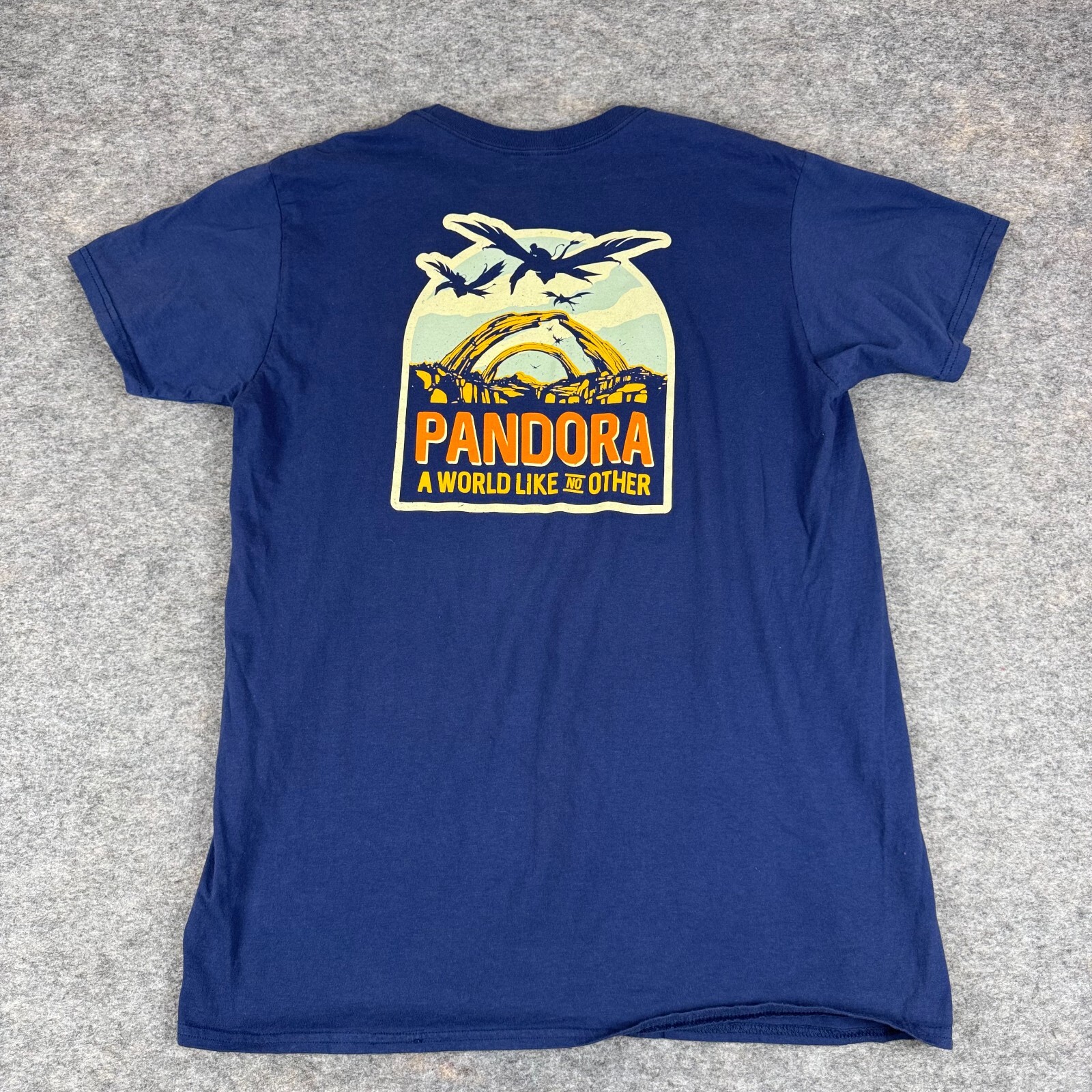 ALTRA Disney Parks Pandora Un Mondo Come Nessun Altro T Shirt Blu Adulto Uomo Large L