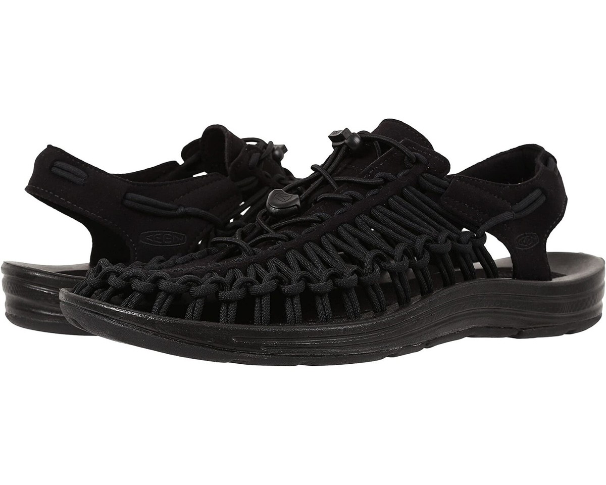 Keen Uneek Black/Black Sandals for Men Comfortable/Hiking