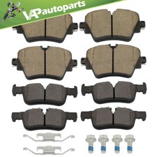 Front Rear Ceramic Brake Pads Kit For BMW X1 228i Gran Coupe Mini Cooper Clubman