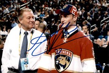 Adam Mascherin Signed Autographed 4x6 Photo Florida Panthers / Dallas Stars