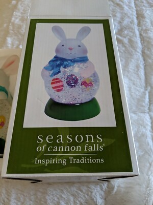 Seasons of Cannon Falls Inspiring Traditions Glitter Easter Bunny Free Ship