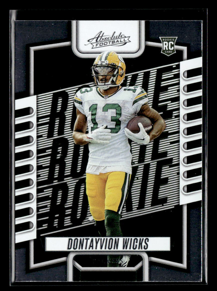 2023 Panini Absolute #199 Dontayvion Wicks Retail