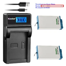 Kastar Battery LCD USB Charger for GoPro ACDBD-001 ACBAT-001 ACCBAT-001 Battery