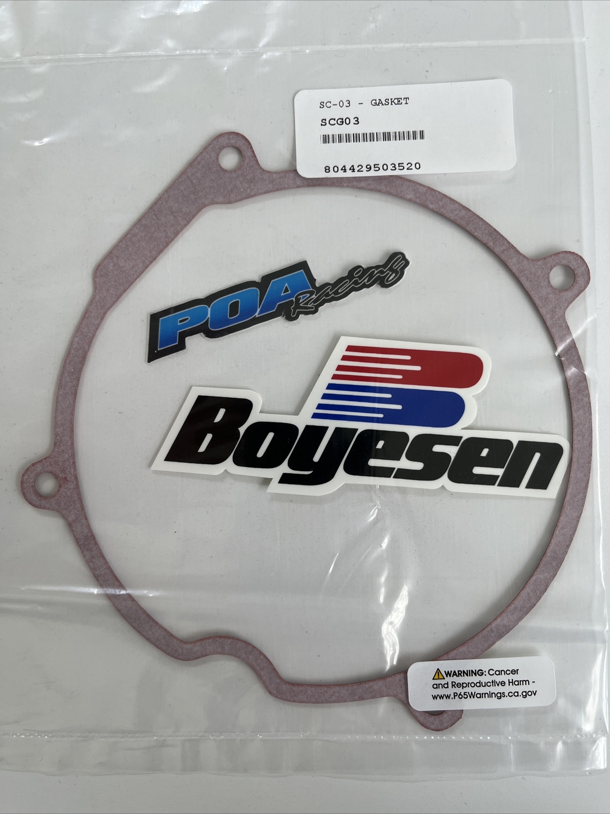 Boyesen Ignition Cover GASKET HONDA CR500 84-01
