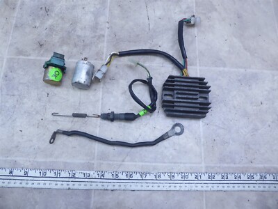 1982 Honda CB750SC Nighthawk H1470-2) regulator switch solenoid relay electrical