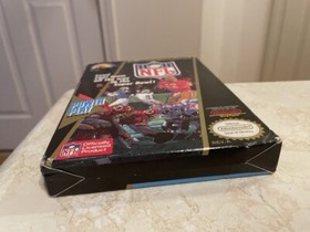 NFL National Football League (Nintendo, 1988) NES CIB COMPLETE