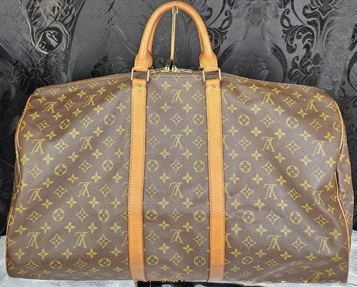 Louis Vuitton Monogram Keepall 55 with Dust Bag & Padlock I PRE