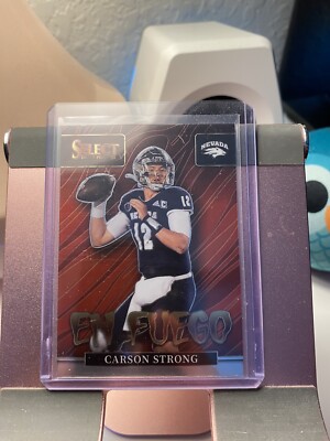 2022 Select Draft Picks # EN-CS Carson Strong EN-FUEGO Prizm Philadelphia Eagles
