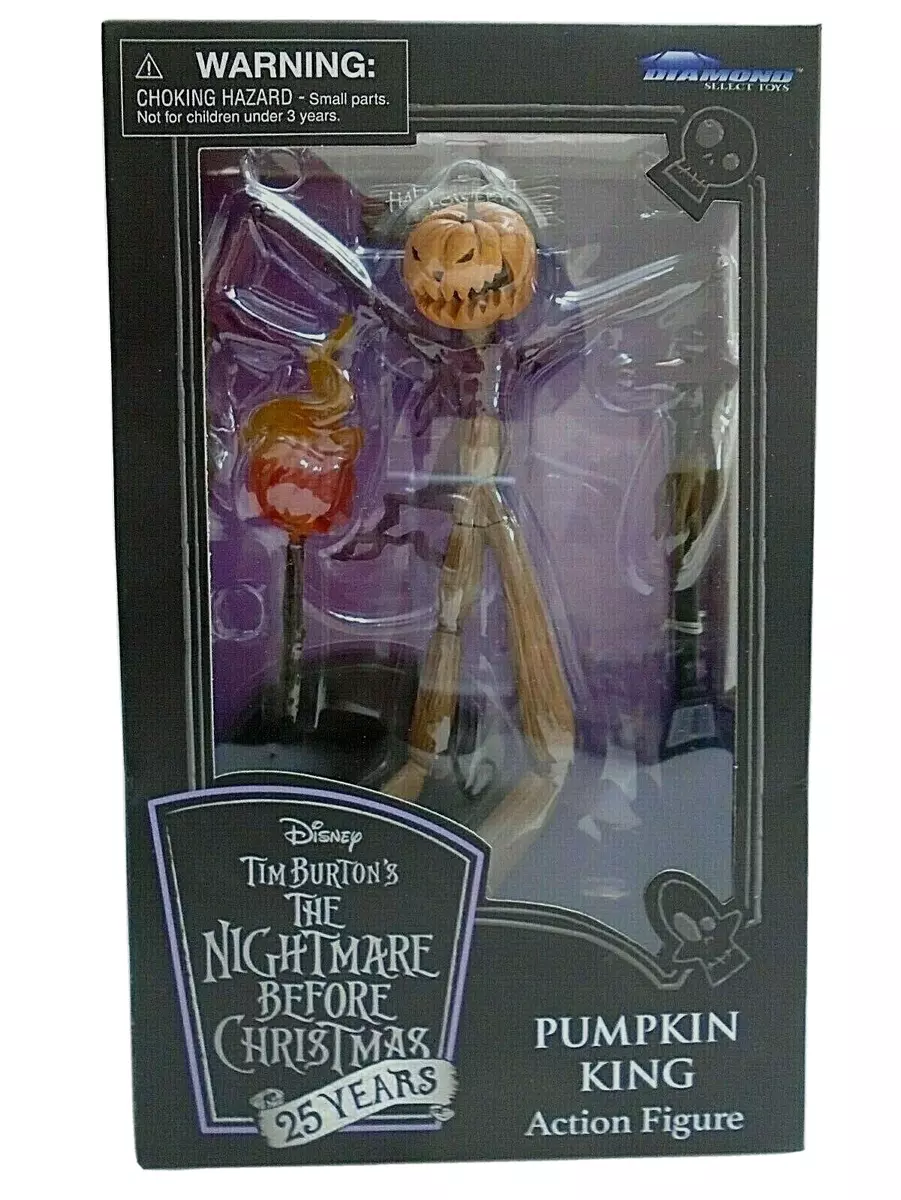  Diamond Select Toys The Nightmare Before Christmas Best of  Series: Pumpking King Jack Action Figure, Multicolor : Toys & Games