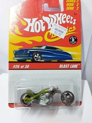 Hot wheels 1/64 🇨🇵  Classics Blast Lane  #26/30 peinture spectraflames - Photo 1/4