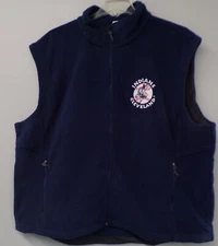 Cleveland Indians Swinging Chief Wahoo Mens Embroidered Fleece Vest XS-6XL New