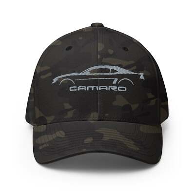 5th Gen Camaro Embroidered Flexfit Cap