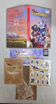 Wargroove Deluxe Edition (Switch) CIB w/ Map, Manual, Stickers SHIPS FAST