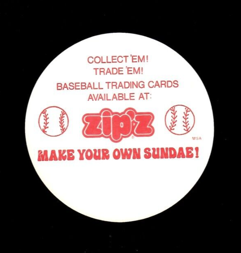 1977 MSA Zip'z Discs CESAR CEDENO Houston Astros MINT - Picture 2 of 2