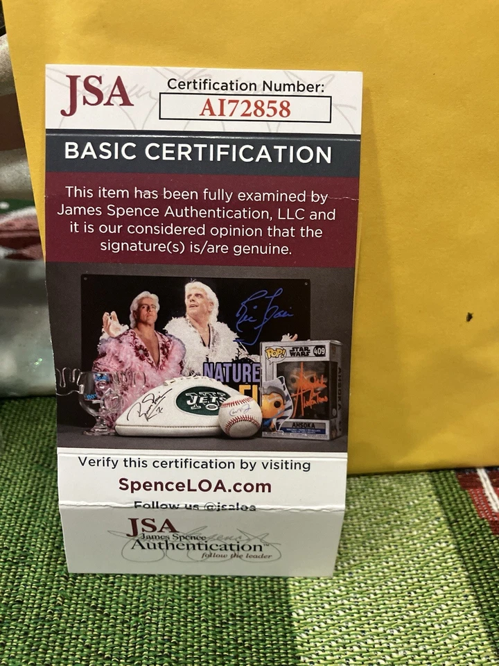 Tarjeta de Dave Winfield Yankees 1986 Donruss Diamond Kings firmada automática certificado de autenticidad JSA Foto 3 de 3