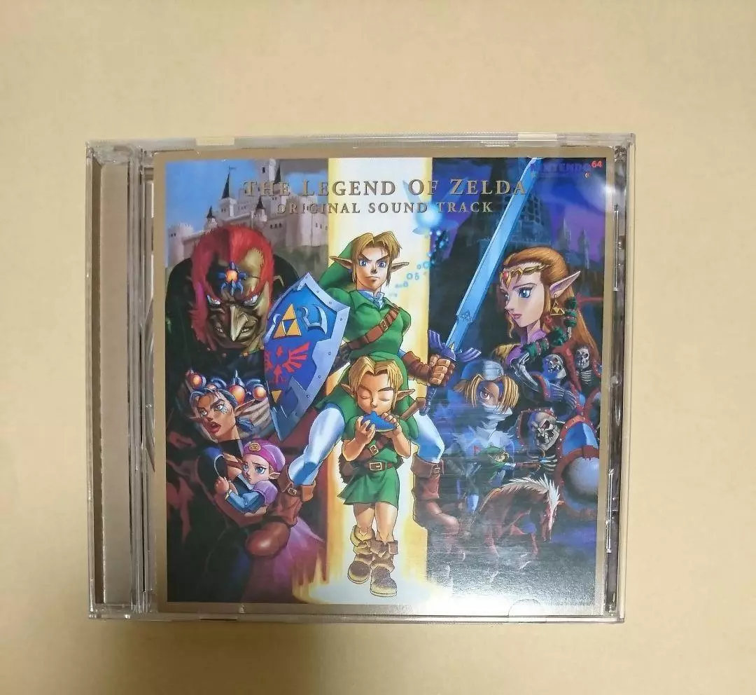 The Legend of Zelda: Ocarina of Time Original Soundtrack CD Japan Game  4988013857032