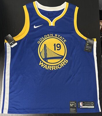 Nike Golden State Warriors Leandro Barbosa Men's Blue Swingman Jersey 2XL 56