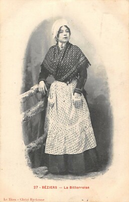 Old postcard 34 BEZIERS LA BITTEROISE
