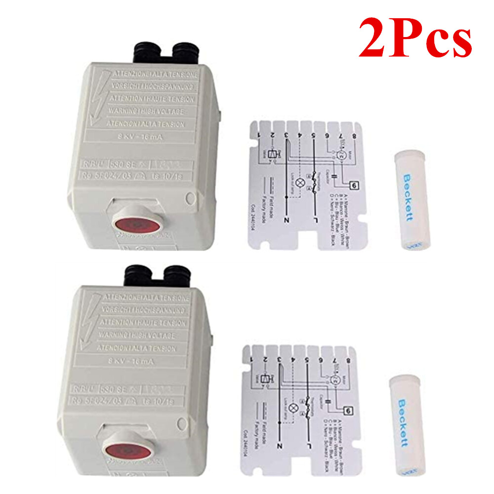 2Pcs 530SE Control Box for Riello 40G Oil Burner Controller +