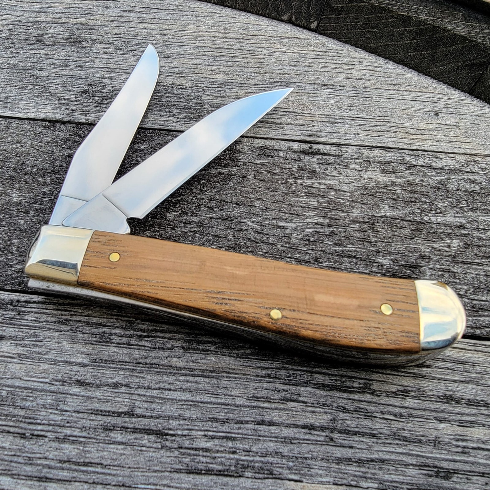 CASE XX KNIVES USA KENTUCKY BOURBON BARREL WOOD WHARNCLIFFE MINI