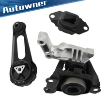 3PCS Engine Motor & Trans Mount For Nissan Versa/Versa Note 2012-2017 1.6L L4