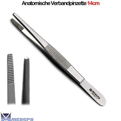 Anatomische Gewebe Verbands Pinzette Zahnmedizin Chirurgie Baumwoll Tweezers CE