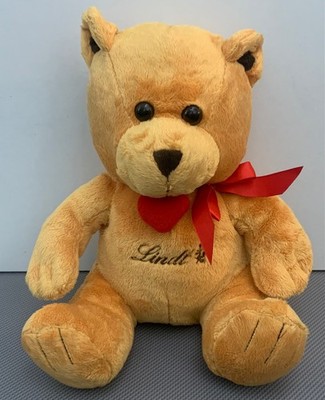 Lindt Schokolade Golden Teddybär Plüschtier Kuscheltier Souvenir Werbung 27 cm