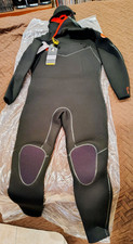 Body Glove Red Cell 5/4/3mm Hooded Wetsuit Men  s Chest Zip Black XLS