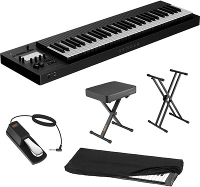 EXPRESSIVE E Osmose 61-Key Synthesizer and MPE Controller Bundle with Auray KSCL