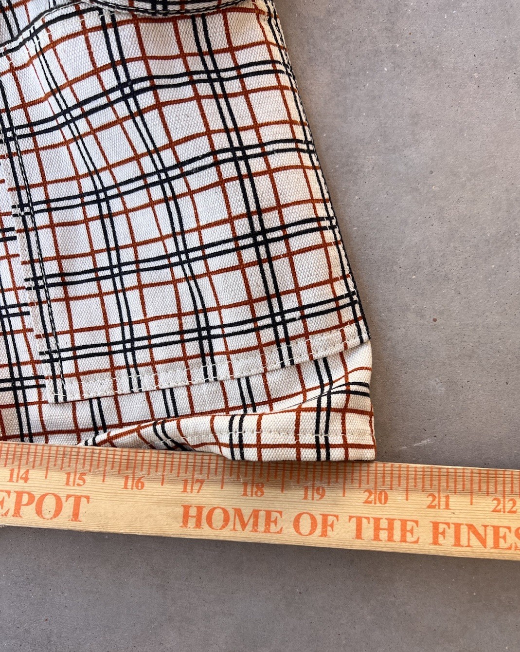 Vintage Miss Levis Jacket Medium Big E Ladies Plaid Coat Dress Ladies 70s 60s thumbnail 11